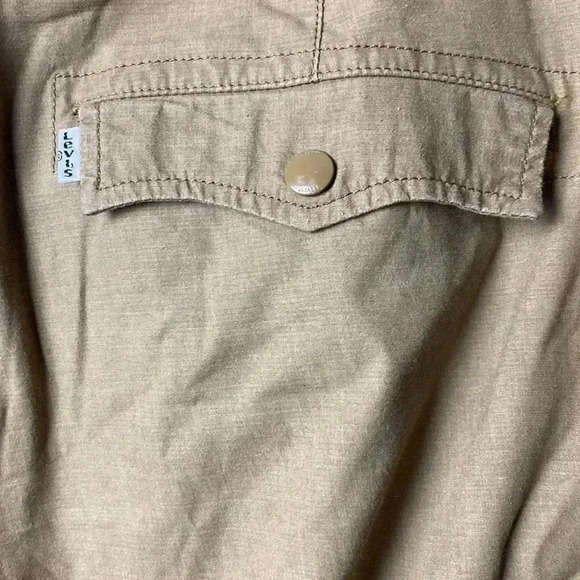 LEVI STRAUSS & CO TWO HORSE BRAND MENS SIZE 42 SHORTS GREENISH BROWN COLOR - Picture 7 of 13